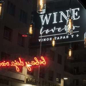 Spain. Castilla y Leon. Salamanca. Wine Lovers. Calle Iscar Peyra.